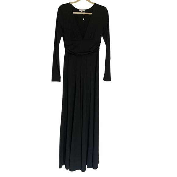 New Baltic Born Arianna Black Maxi Dress Women’s Size Large 12 14 Formal Gala - Picture 4 of 9
